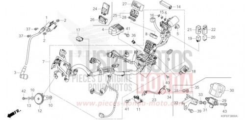 WIRE HARNESS Z125MAN de 2022